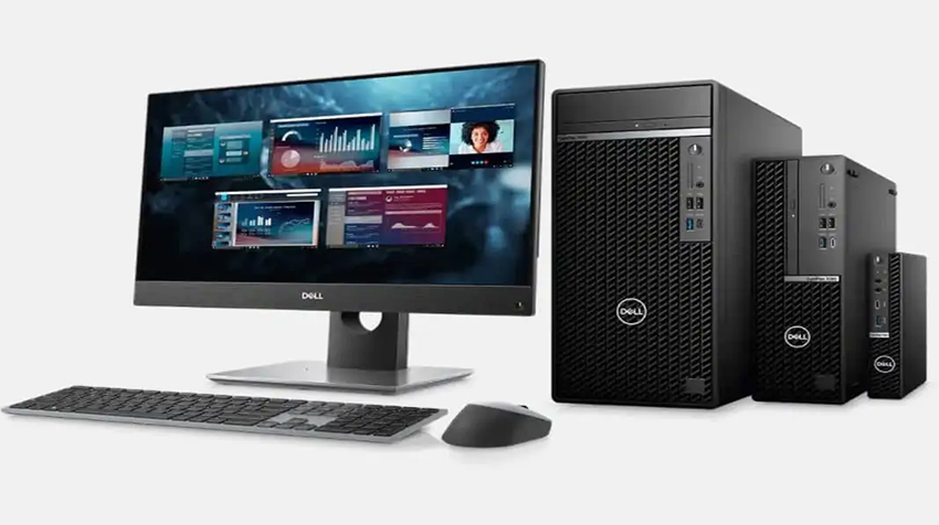 The best Dell desktop computers for small businesses with the Most Options
